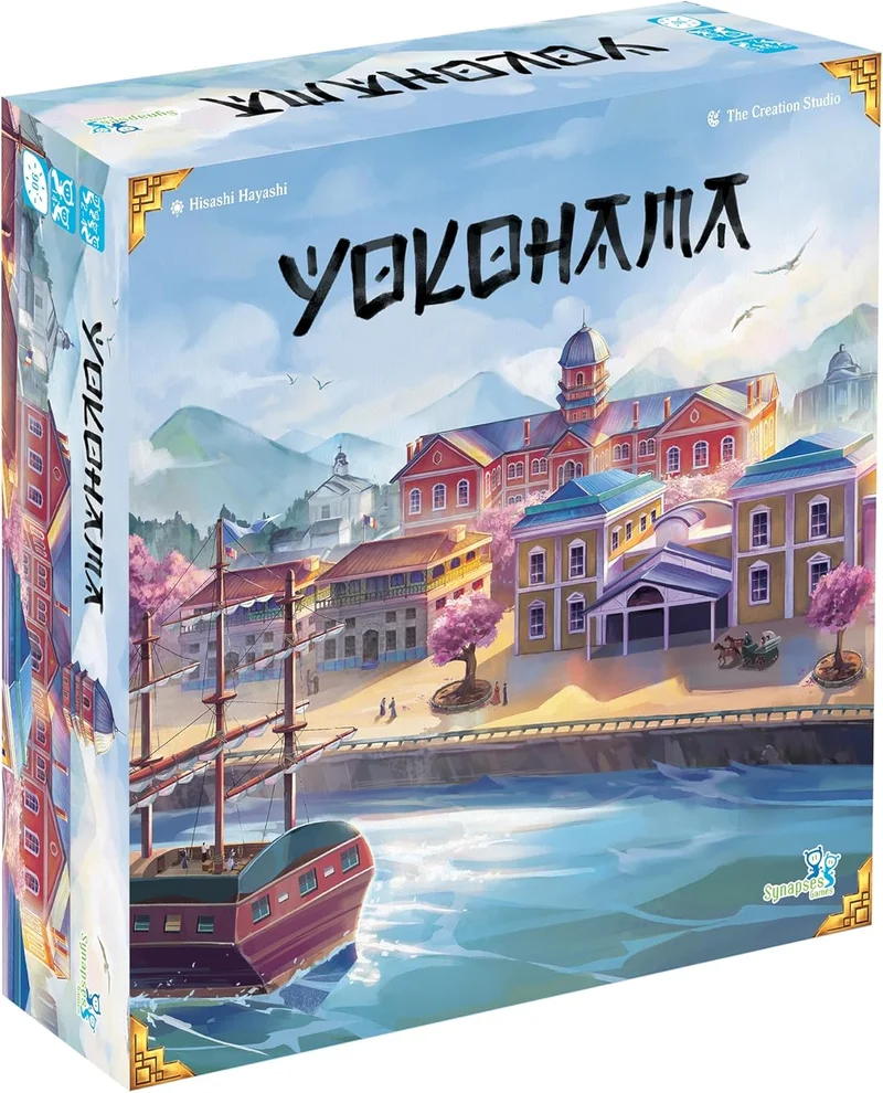 Yokohama Strategy Board Game - Rank 8 in Best New Board Games of 2025