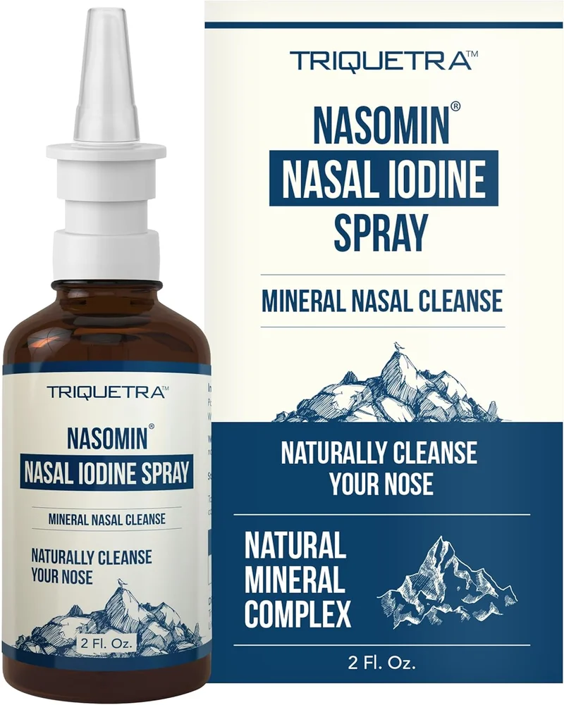 Nasomin Nasal Iodine Antiseptic Spray - Rank 6 in Best Iodine Supplement of 2025