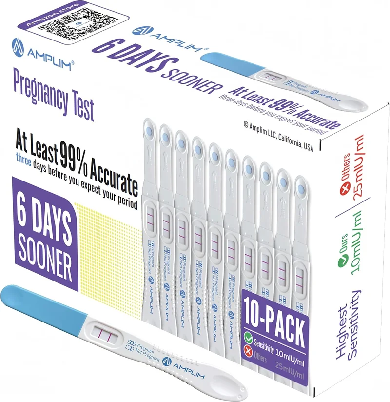 Amplim Early Detection Pregnancy Test - Rank 10 in Best Pregnancy Test of 2025