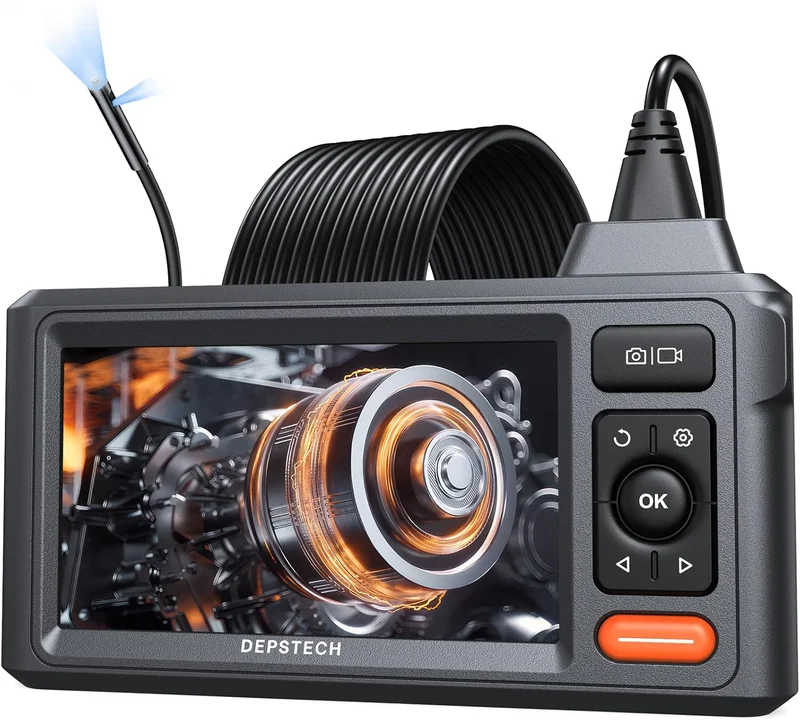 DEPSTECH Dual-Lens 1080P HD Endoscope Camera - Rank 10 in Best Borescopes of 2025