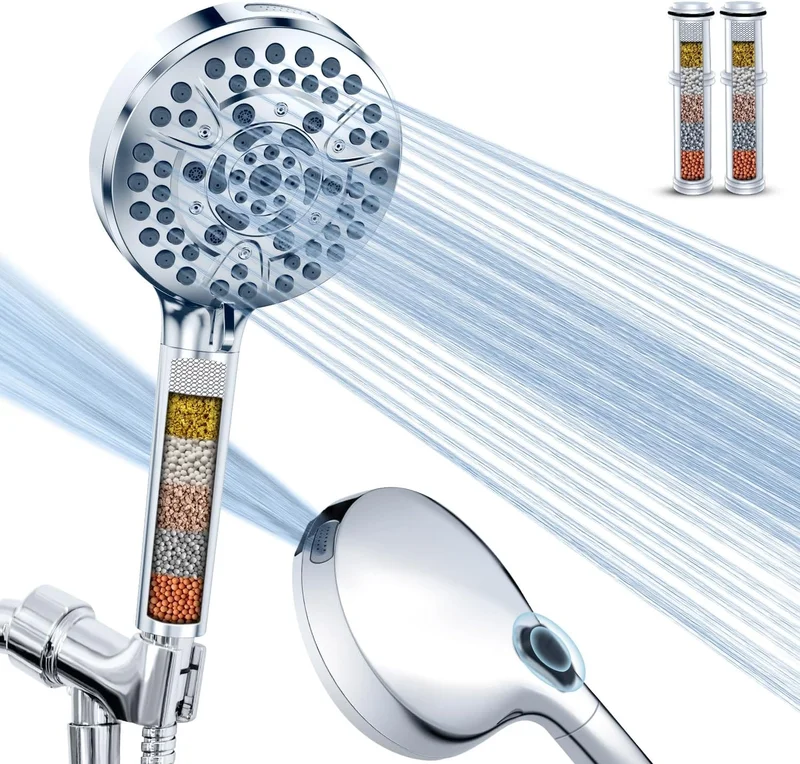 PALAS High Pressure Filtered Shower Head - Rank 10 in Best Shower Purifier Head of 2025