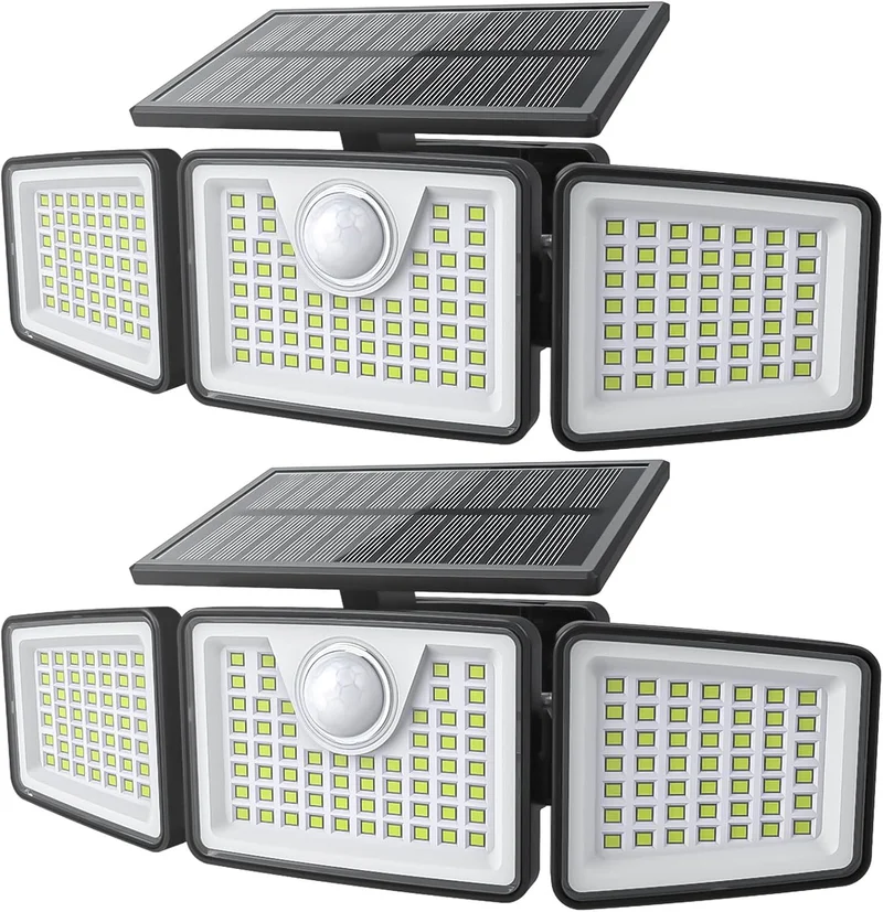 Daphino Solar Motion Sensor Outdoor Lights 2500LM - Rank 6 in Best Motion Sensors of 2025