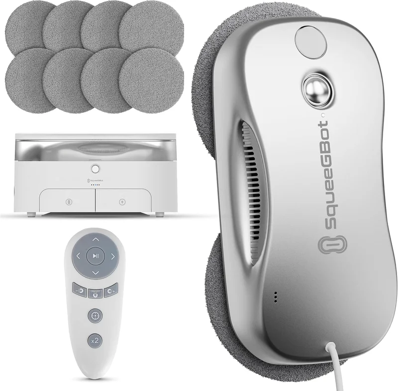 SqueeGBot Window Cleaning Robot with AI Path Planning - Rank 7 in Best Window Washing Robot of 2025