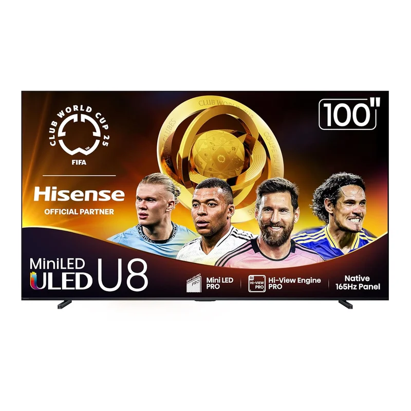 Hisense 100U8QG Mini-LED 4K Smart TV - Rank 6 in Best 100 Inch Tv of 2025