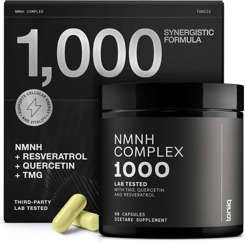 Toniiq NMNH Ultra High Potency Complex - Rank 5 in Best Nmn Supplement of 2025