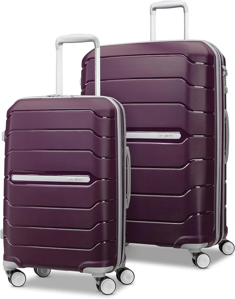 Samsonite Freeform Expandable Luggage Set, Amethyst - Rank 2 in Best Luggage Sets of 2025