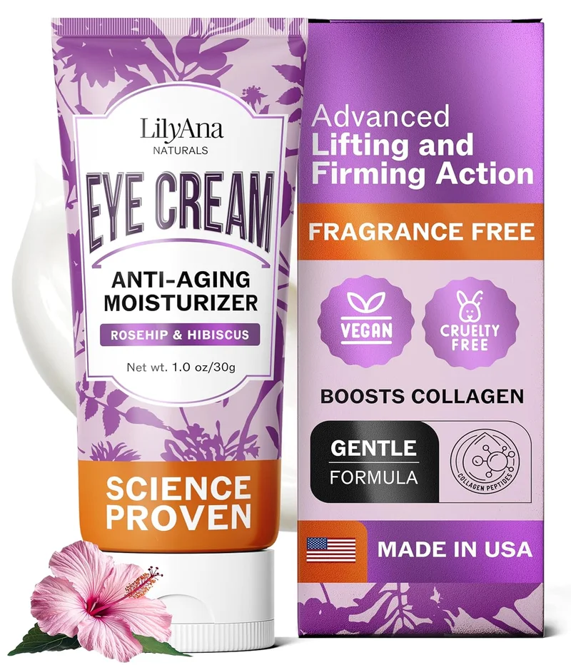 LilyAna Naturals Anti Aging Eye Cream - Rank 6 in Best Under Eye Cream For Bags of 2025