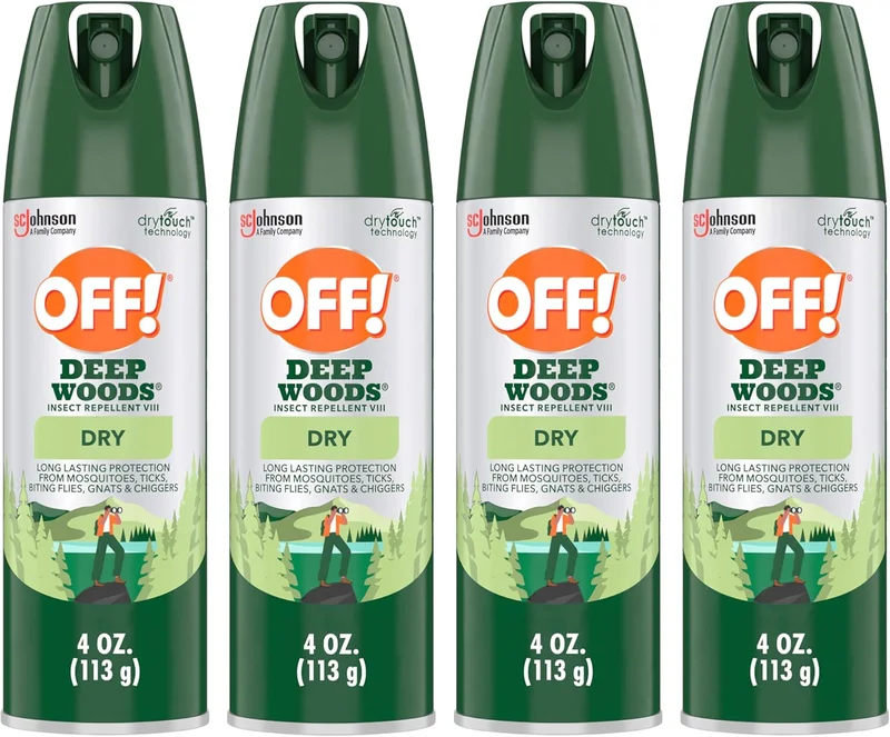 OFF! Deep Woods Insect Repellent Aerosol - Rank 10 in Best Bug Spray of 2025