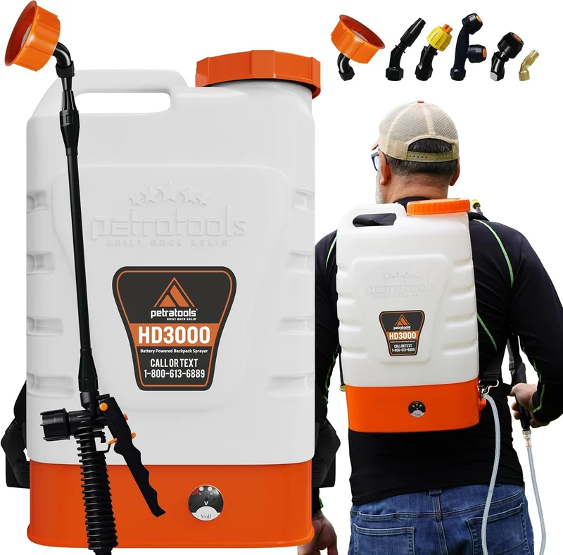 Petra HD3000 Battery Backpack Sprayer - Rank 4 in Best Backpack Sprayer of 2025