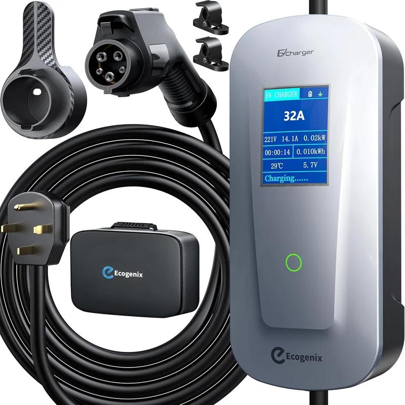 Ecogenix 2025 Level 2 EV Charger - Rank 9 in Best Level 2 Ev Charger of 2025