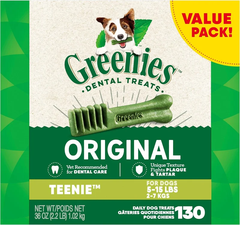 Greenies Teenie Dental Dog Treats - Rank 8 in Best Dog Snack of 2025