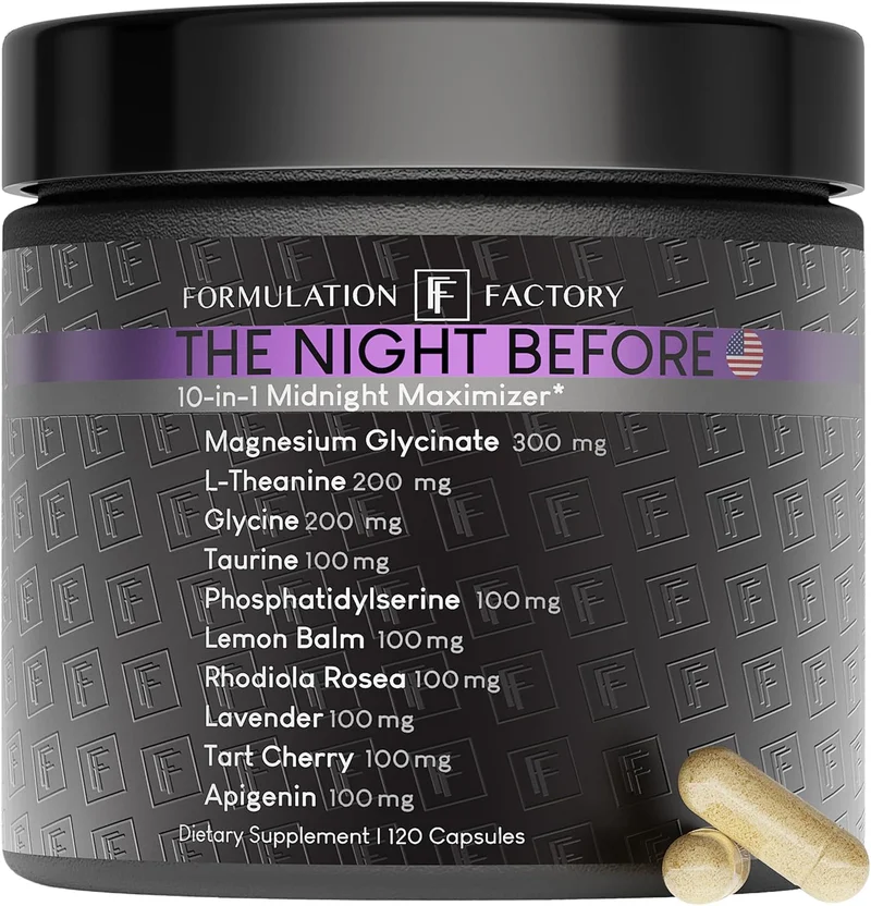 The Night Before Midnight Maximizer - Rank 2 in Best Magnesium For Sleep of 2025