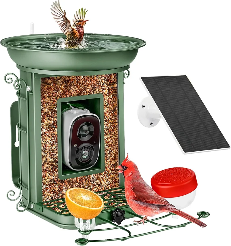Smart Bird Feeder with Camera & Bath - Rank 8 in Best Smart Bird Feeder of 2025