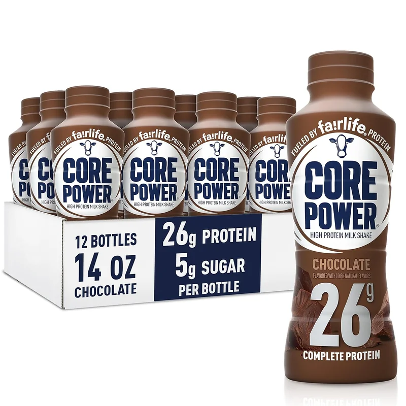 Core Power Protein Milk Shakes Chocolate - Rank 2 in Best Protein Milk Shake of 2025