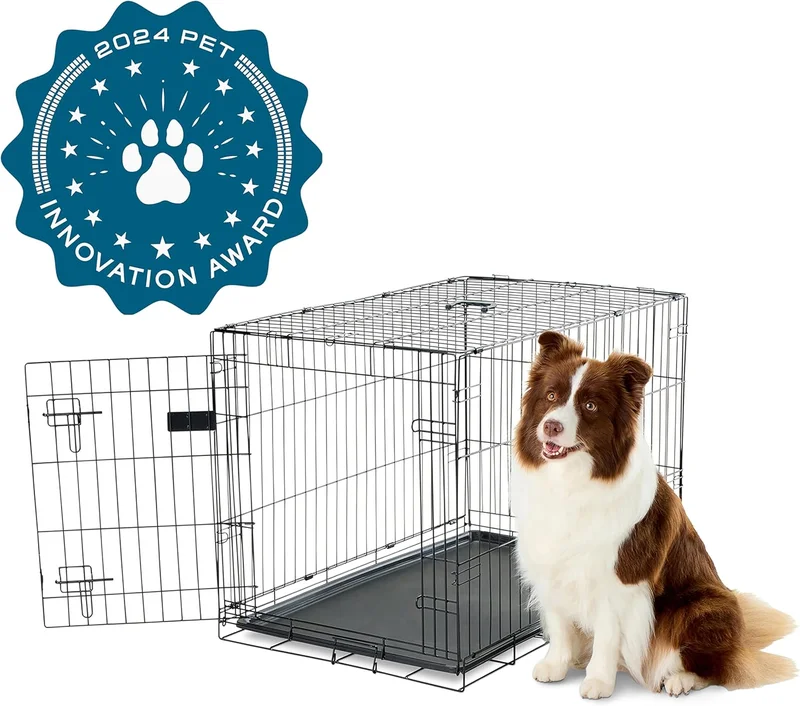 Carlson Metal Dog Crate, Intermediate - Rank 10 in Best Dog Crates For Large Dogs of 2025