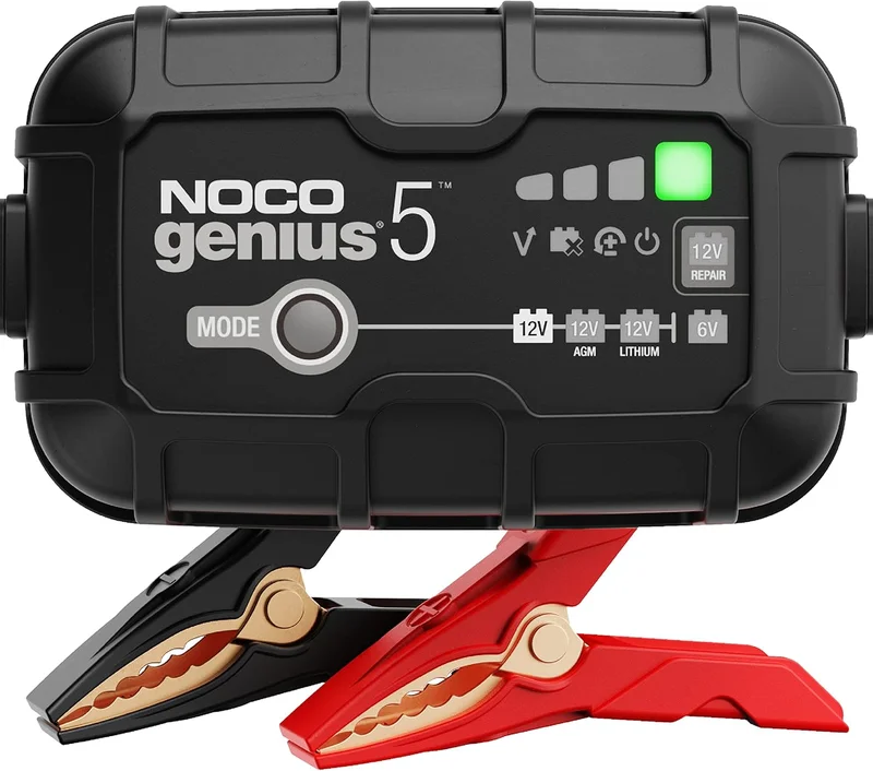 NOCO GENIUS5 Smart Battery Charger - Rank 3 in Best Deep Cycle Marine Batteries of 2025