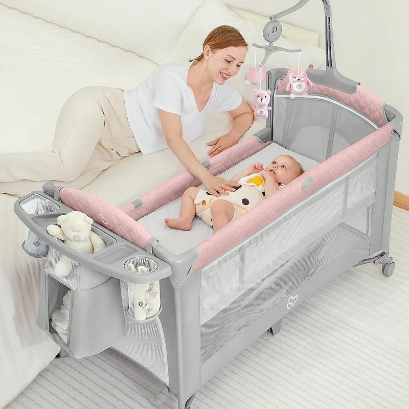 BabyBond Baby Bassinet and Playard - Rank 3 in Best Newborn Bassinet of 2025