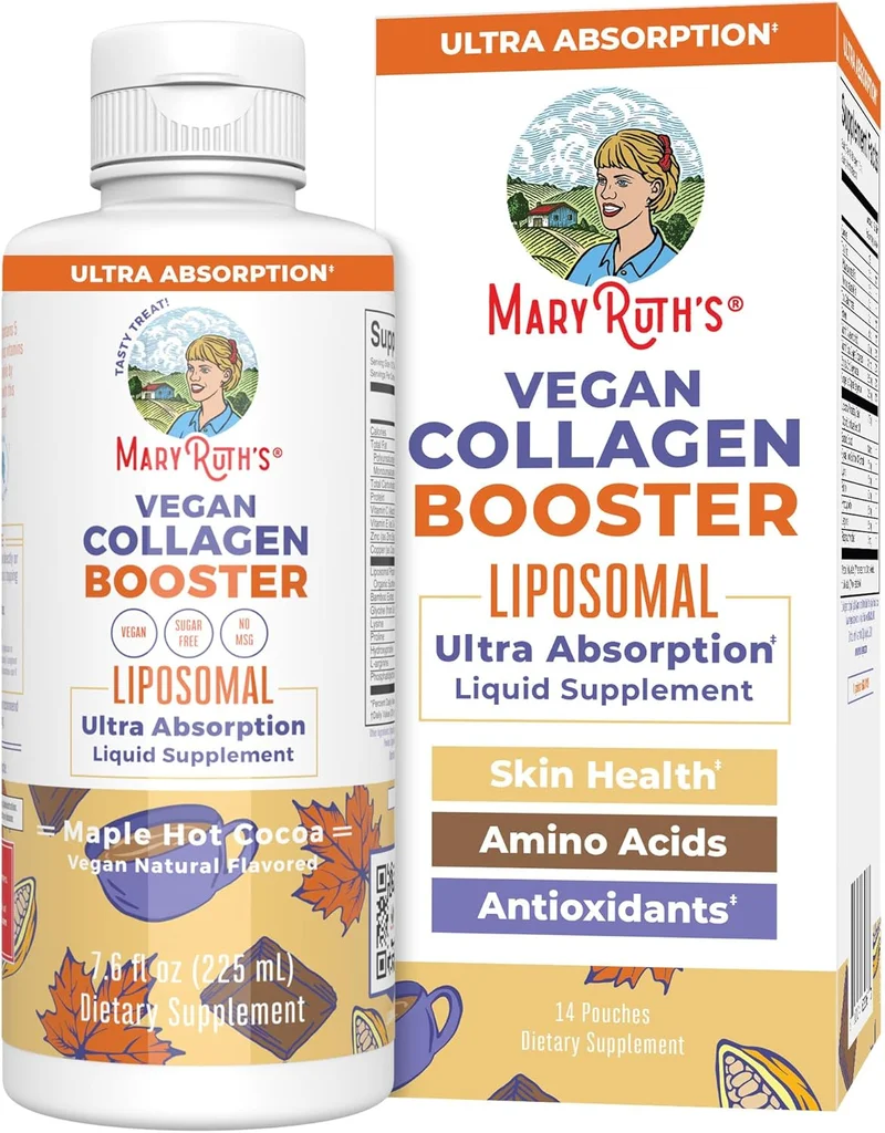 MaryRuth Organics Collagen Booster Liposomal Supplement - Rank 6 in Best Liquid Collagen of 2025