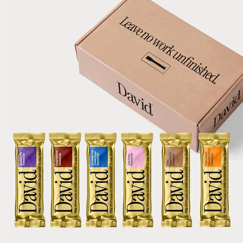 David High Protein Bars Variety Pack - Rank 10 in Best Shameless Snacks of 2025