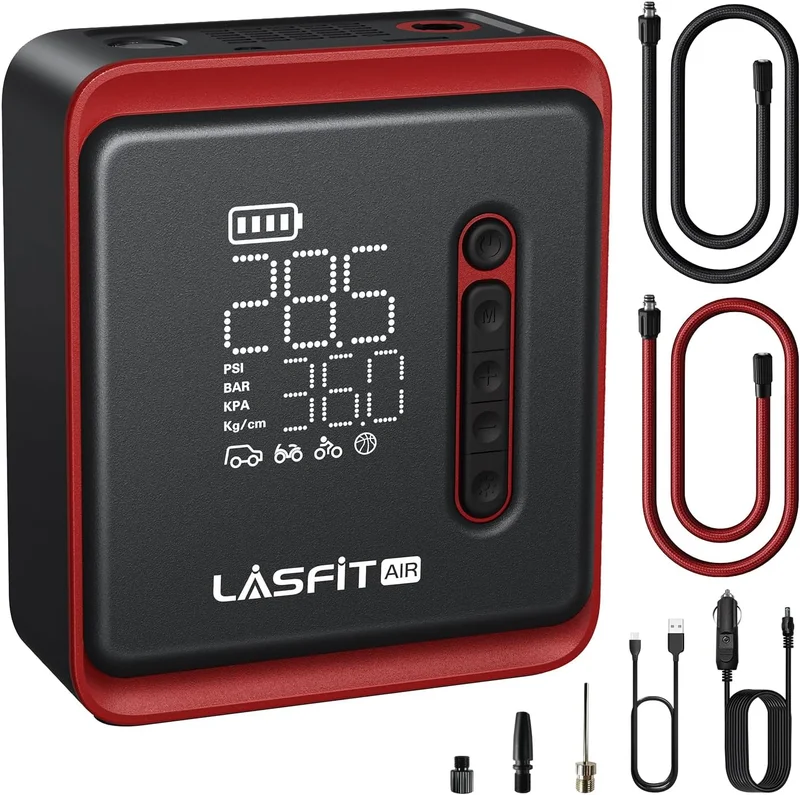 Lasfit CR1 Tire Inflator Air Compressor - Rank 8 in Best Air Compressor For Car of 2025