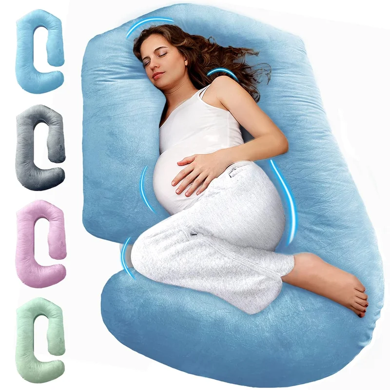 PILLANI Pregnancy Pillow, V C U Shaped, 57-Inch - Rank 9 in Best Pregnancy Pillow of 2025