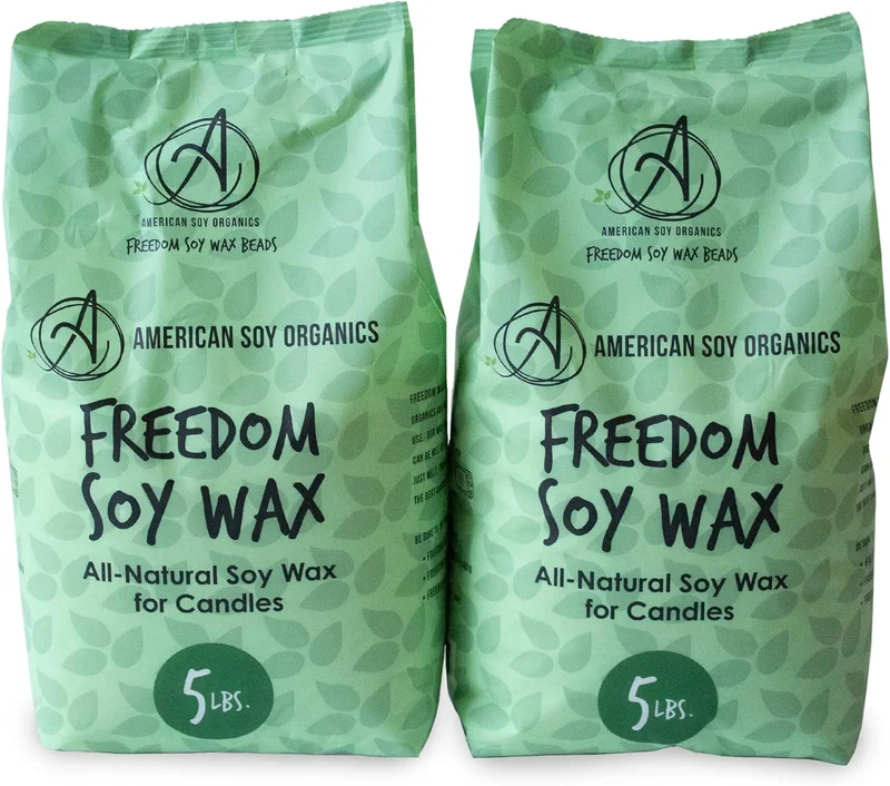 American Soy Organics Freedom Soy Wax Beads 10lb - Rank 10 in Best Making Candle Supplies of 2025