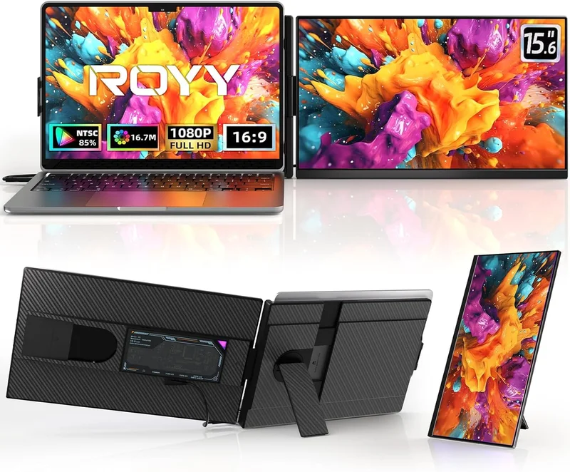 ROYY Dual Monitor Laptop Screen Extender - Rank 1 in Best Laptop Screen Extender of 2025