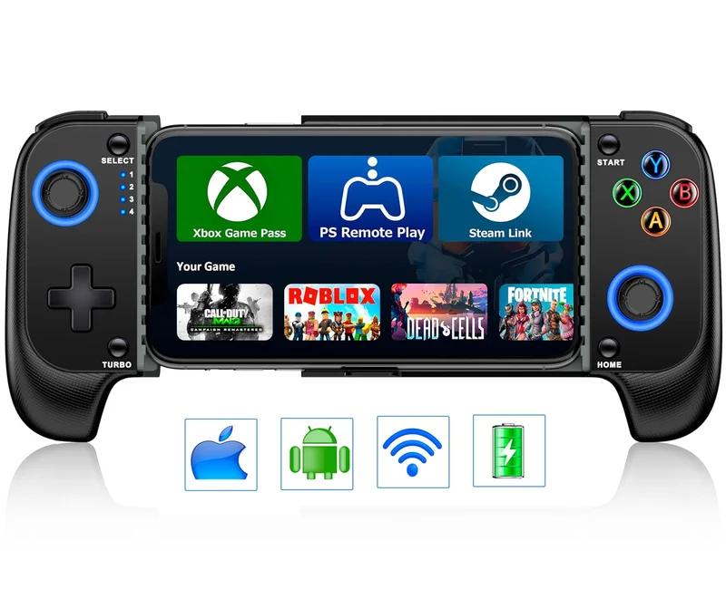 KICKDOT Wireless Mobile Gaming Controller - Rank 6 in Best Ps Backbone of 2025