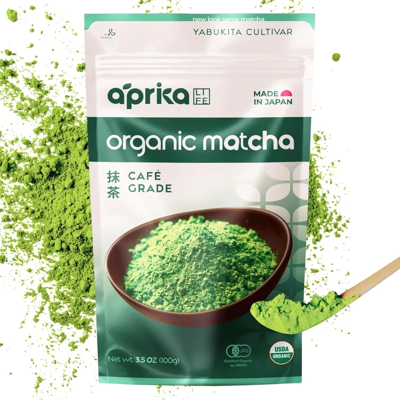 AprikaLife Organic Japanese Matcha Powder - Rank 9 in Best Matcha of 2025