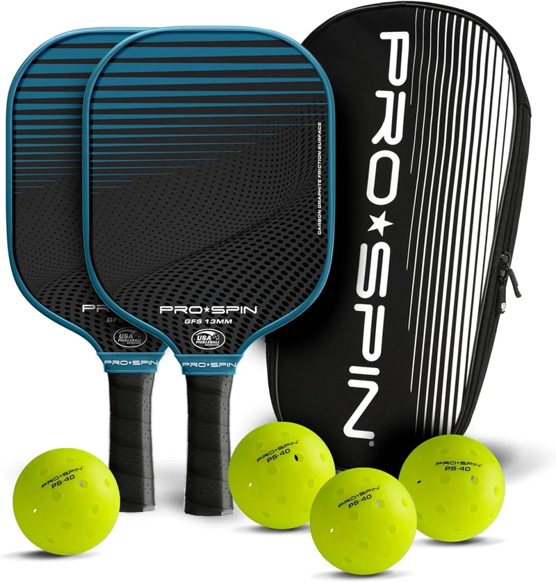 PRO SPIN Pickleball Paddle Set - Rank 6 in Best Pickleball Racket of 2025