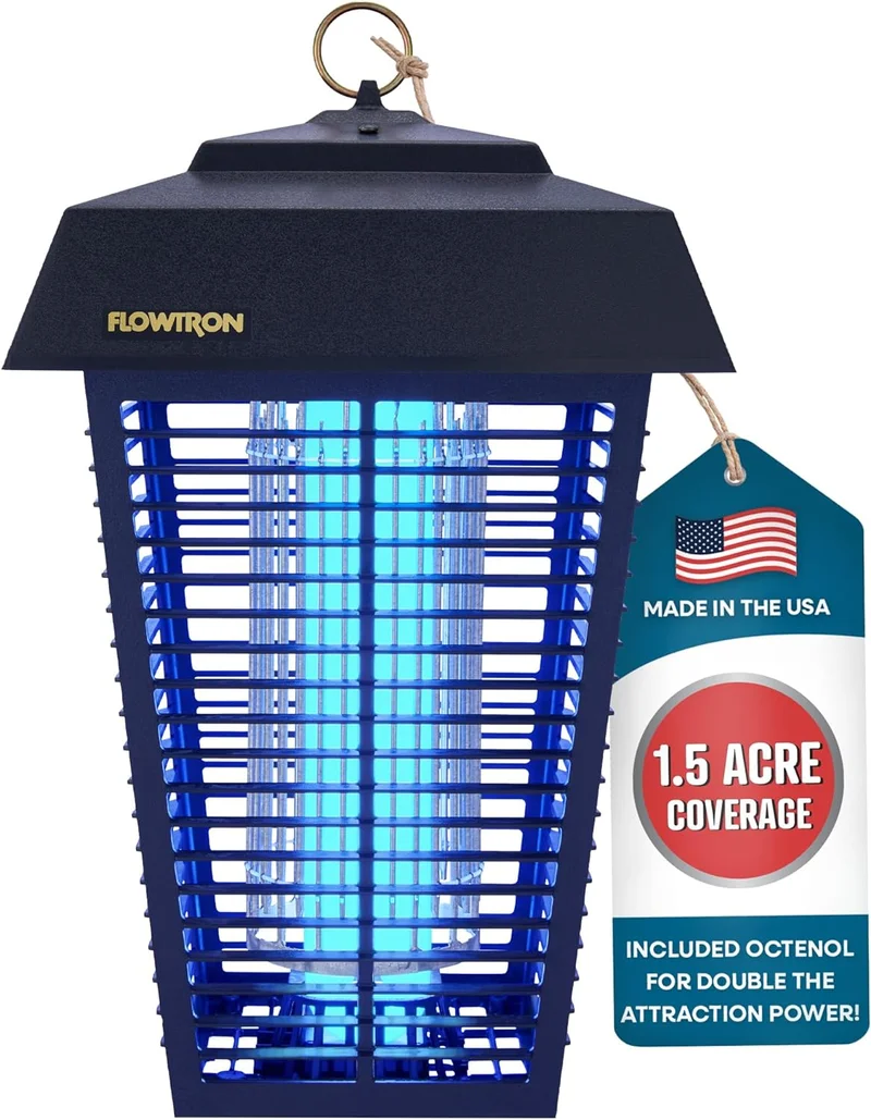 Flowtron Bug Zapper, 1.5 Acre Coverage - Rank 4 in Best Bug Zapper of 2025
