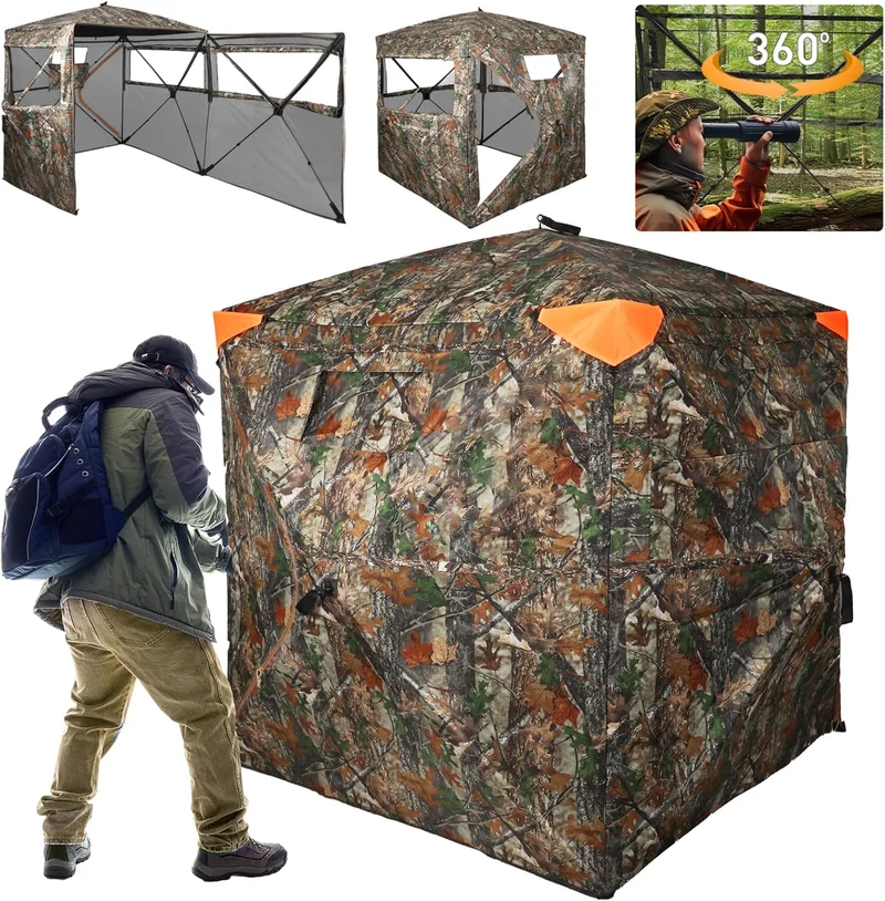 Funhorun 360 See-Through Hunting Blind - Rank 4 in Best Hunting Blind of 2025