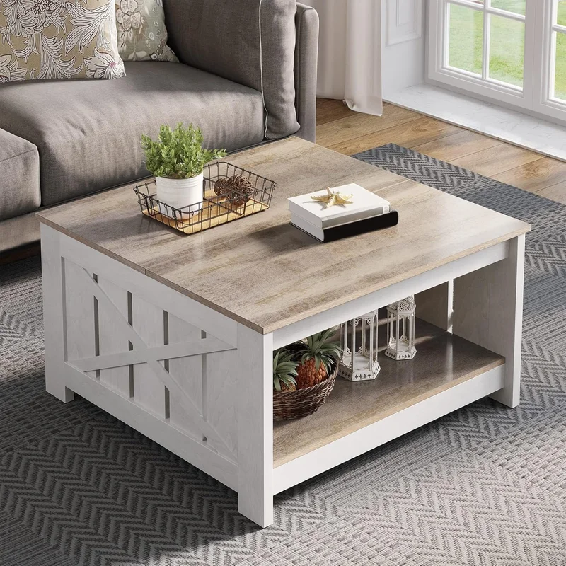 YITAHOME Farmhouse Coffee Table with Storage - Rank 3 in Best Coffee Tables of 2025