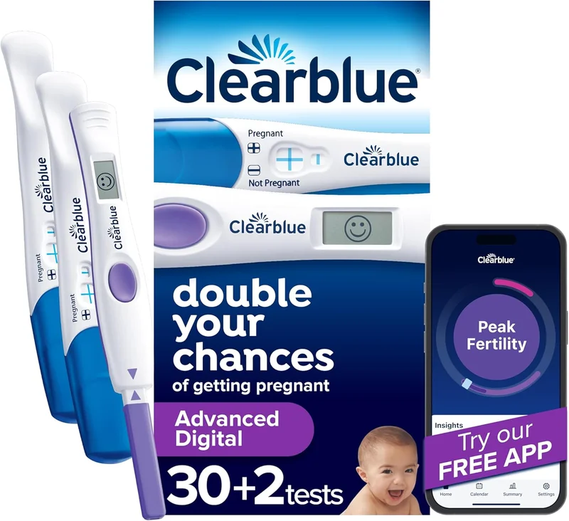 Clearblue Advanced Digital Ovulation Test Kit - Rank 5 in Best Pregnancy Test of 2025