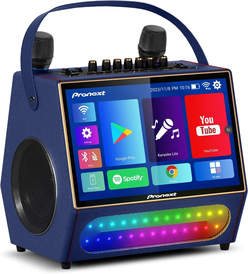 PRONEXT Karaoke Machine with Lyrics Display - Rank 8 in Best Karaoke Machine With Lyrics Display of 2025