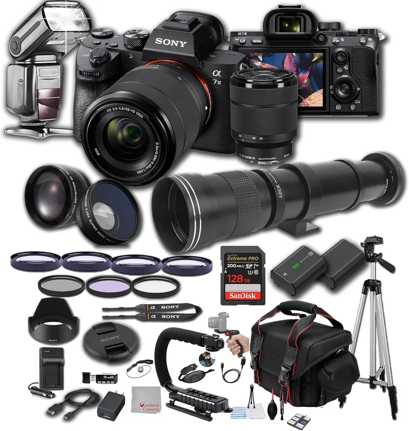 Sony a7 III Extreme Photo Bundle - Rank 2 in Best Sony A7iii of 2025