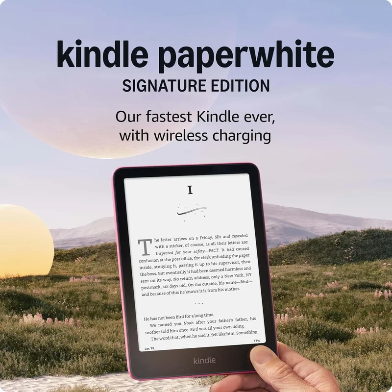 Amazon Kindle Paperwhite Signature Edition 32 GB - Rank 3 in Best E Reader of 2025