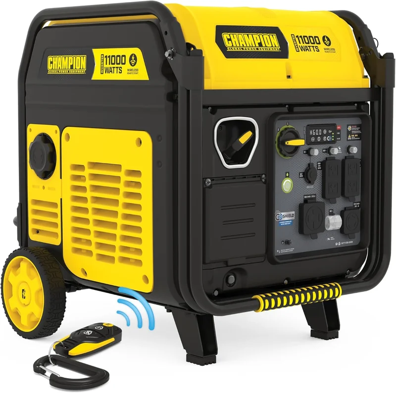 Champion Power Equipment 11,000-Watt Portable Inverter Generator - Rank 6 in Best 10000 Watt Generator of 2025