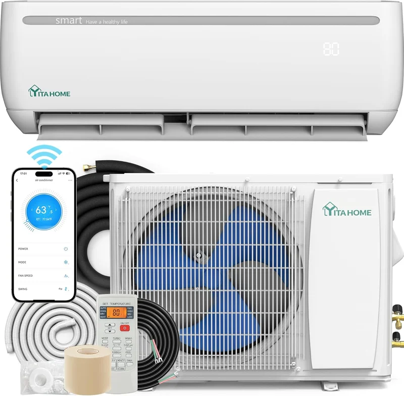YITAHOME Mini Split Air Conditioner Heat Pump - Rank 4 in Best Mini Split Ac of 2025