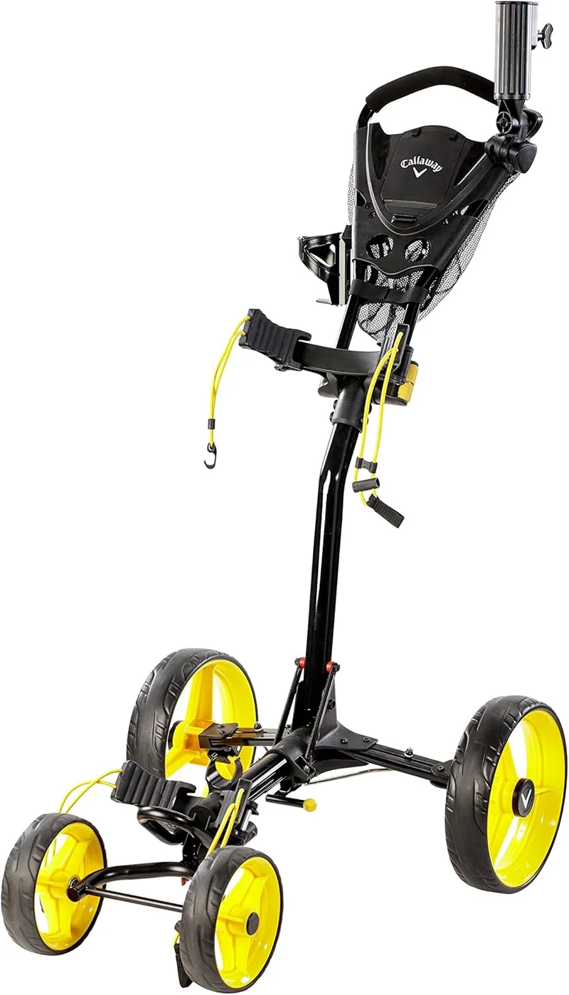 Callaway Trek 4-Wheel Golf Push Cart - Rank 10 in Best Golf Walking Carts of 2025
