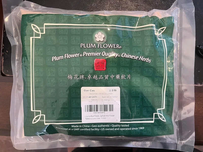 Licorice Root Powder 500g Bulk Herb - Rank 9 in Best Glycyrrhiza Licorice of 2025