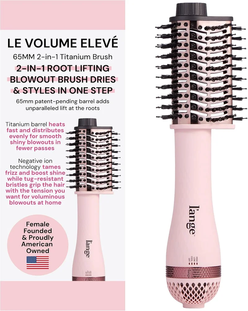 L'ANGE HAIR Le Volume Elevé Titanium Brush Dryer - Rank 6 in Best Lange Hair of 2025