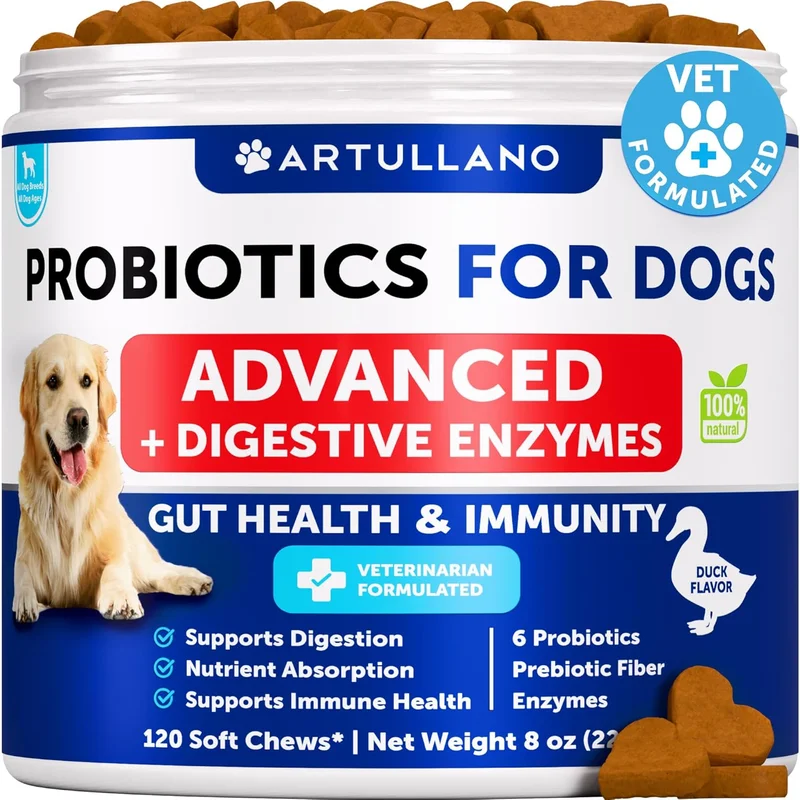 Artullano Dog Probiotics Chews - Rank 8 in Best Probiotics For Dogs of 2025