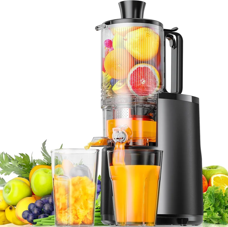 Euhomy Cold Press Juicer 5.5" XL Chute - Rank 10 in Best Juicers of 2025