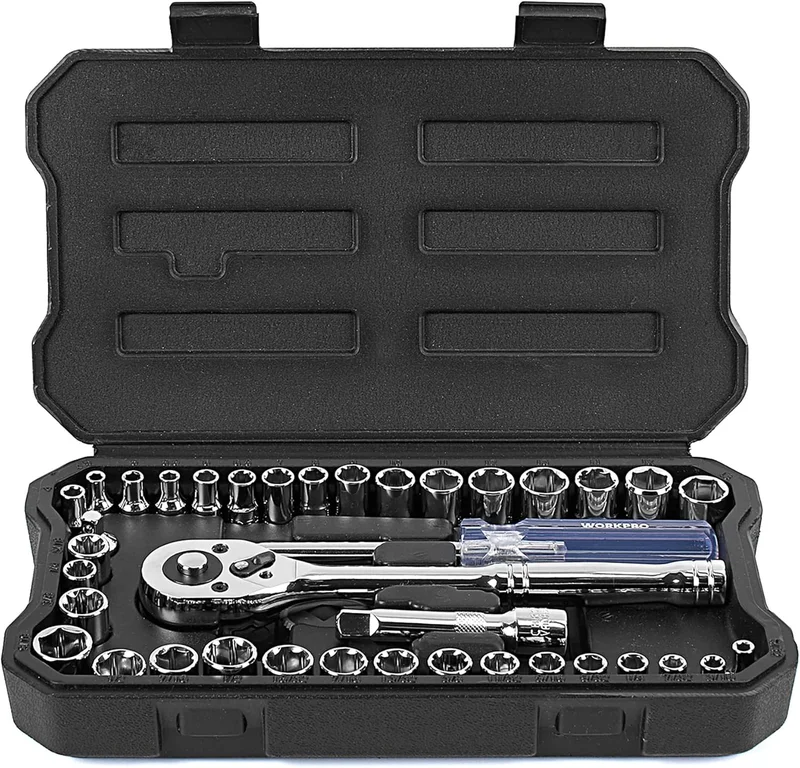 WORKPRO 39-Piece Drive Socket Set - Rank 5 in Best Socket Set of 2025