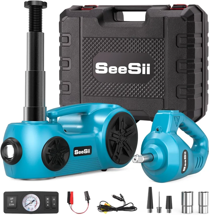 Seesii 5-Ton Electric Car Jack Kit - Rank 7 in Best Electric Car Jack of 2025