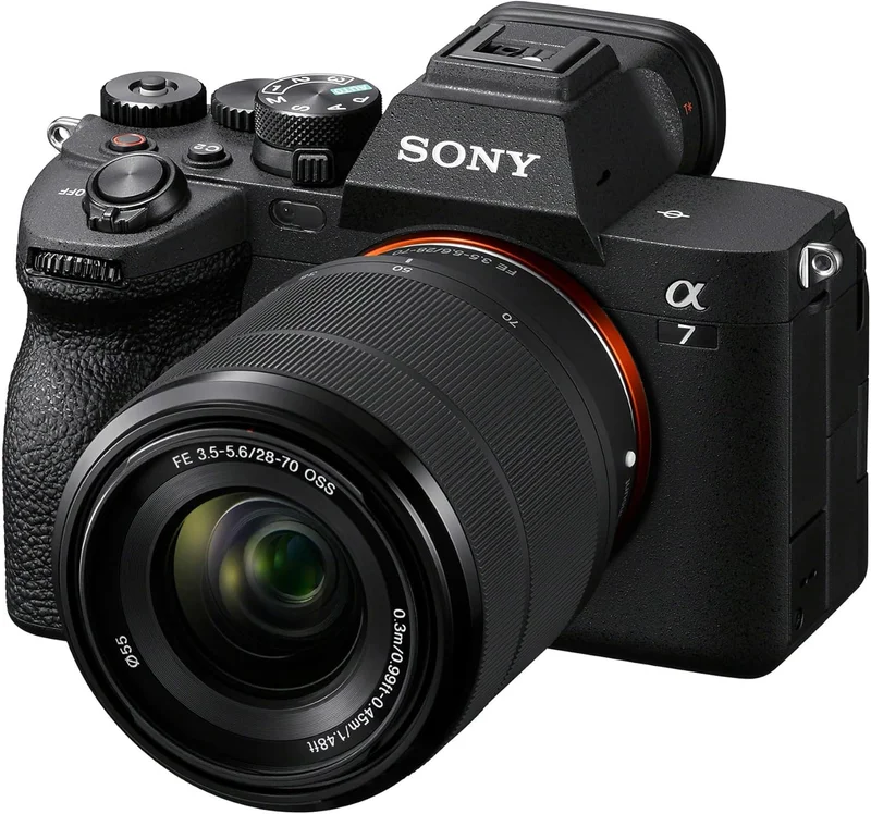 Sony Alpha 7 IV Mirrorless Camera with 28-70mm Lens - Rank 1 in Best Sony Camera of 2025