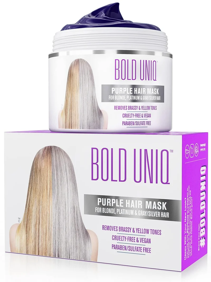 Bold Uniq Purple Hair Mask - Rank 8 in Best Toning Shampoo of 2025
