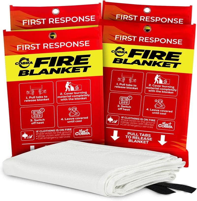 Mart Cobra Emergency Fire Blanket Pack - Rank 3 in Best Fire Blanket of 2025