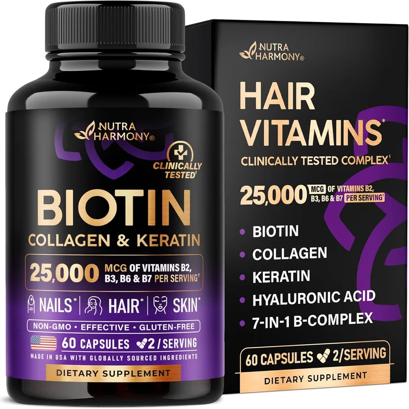 Best Biotin Vitamin of 2025 - Top rated Health Household products
